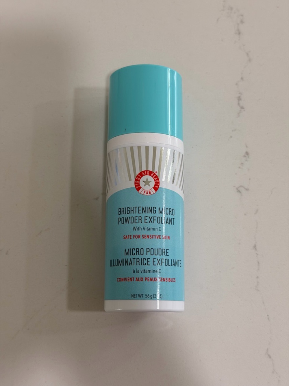 First Aid Beauty’s Brightening Micro Powder Exfoliant w/ Vitamin C